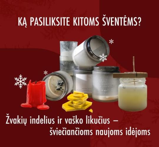 Ką pasiliksite kitoms šventėms: žvakių indelius