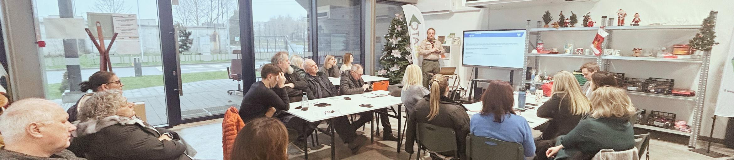 ŠRATC darbuotojai dalyvavo pasirengimo ekstremalioms situacijoms ir visuotinei gynybai mokymuose