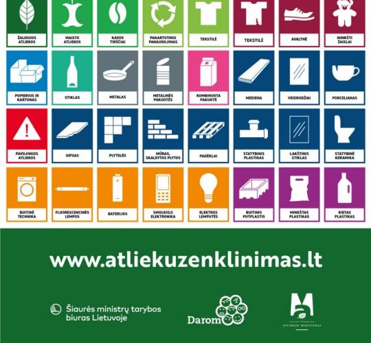 Rūšiuoti bus lengva ir vaikui: Lietuvoje diegiama daniškoji atliekų ženklinimo sistema